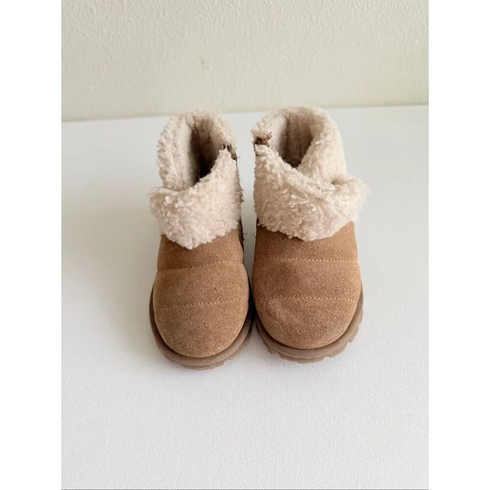 Zara Tan Girls Toddler shoes size 23 (6.5-7 US)
